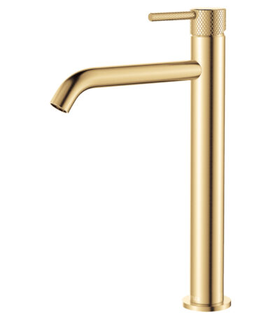 Axle Tall Basin Mixer, Urban Brass