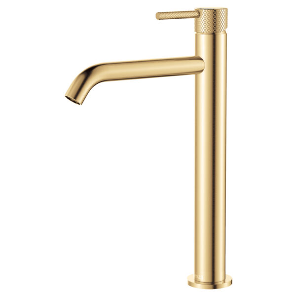 Axle Tall Basin Mixer, Urban Brass