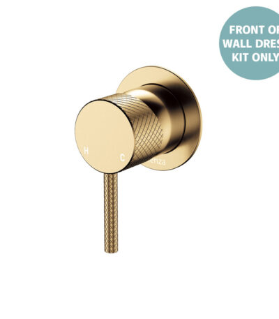 Axle Wall Mixer Dress Kit, Small Round Plate, Urban Brass