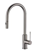 Aziz-II Pull Out Sink Mixer - Gun Metal | PCC1003GM