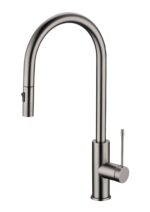 Aziz-II Pull Out Sink Mixer - Gun Metal | PCC1003GM