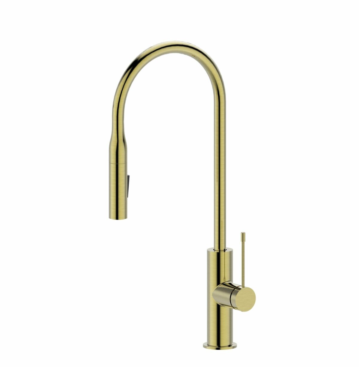 Aziz Pull Out Sink Mixer - Brushed Gold | PCC1002BG