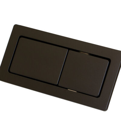 Back to Wall Toilet Flush Buttons, Matte Black