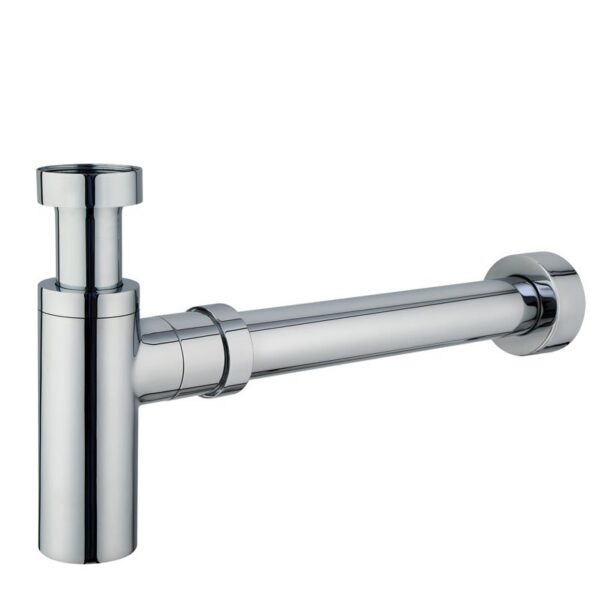 BADUNDKUCHE BK226 HANDEL BRASS BOTTLE TRAP CHROME AND COLOURED - Urban Designs Bathroom and Kitchen