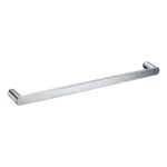 BADUNDKUCHE BK2301-800 SS RUND SINGLE TOWEL RAIL 800MM CHROME AND COLOURED - Urban Designs Bathroom and Kitchen