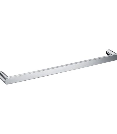 BADUNDKUCHE BK2301-800 SS RUND SINGLE TOWEL RAIL 800MM CHROME AND COLOURED - Urban Designs Bathroom and Kitchen