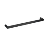BADUNDKUCHE BK2301-800 SS RUND SINGLE TOWEL RAIL 800MM CHROME AND COLOURED - Urban Designs Bathroom and Kitchen