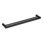 BADUNDKUCHE BK2302-800 SS RUND DOUBLE TOWEL RAIL 800MM CHROME AND COLOURED - Urban Designs Bathroom and Kitchen