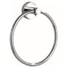 BADUNDKUCHE BK403 RUND TOWEL RING CHROME AND COLOURED - Urban Designs Bathroom and Kitchen