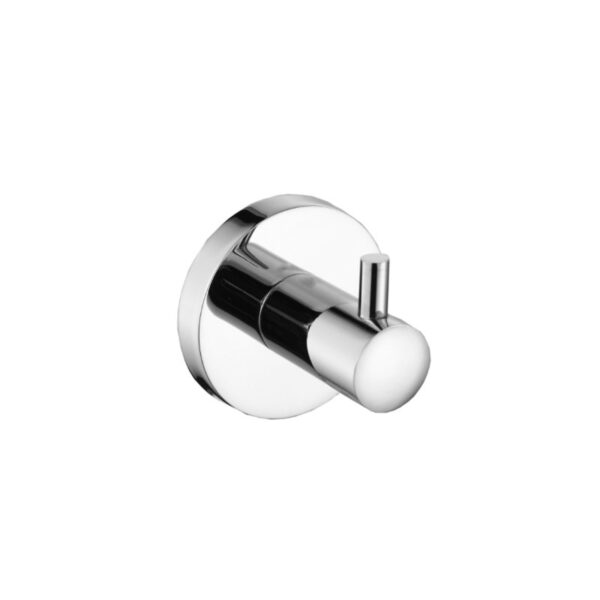 BADUNDKUCHE BK715 WÄHLEN 10 SINGLE ROBE HOOK CHROME - Urban Designs Bathroom and Kitchen