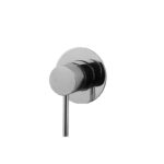 BADUNDKUCHE BKM206 RUND BATH/SHOWER MIXER CHROME AND COLOURED - Urban Designs Bathroom and Kitchen