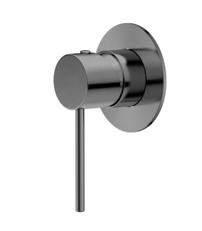 BADUNDKUCHE BKM206 RUND BATH/SHOWER MIXER CHROME AND COLOURED - Urban Designs Bathroom and Kitchen