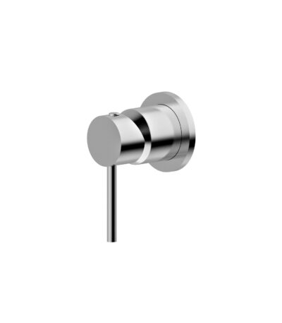 BADUNDKUCHE BKM2504 MORGAN RUND SHOWER/BATH MIXER CHROME AND COLOURED - Urban Designs Bathroom and Kitchen