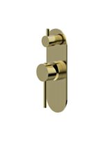 BADUNDKUCHE BKM2505 MORGAN RUND SHOWER DIVERTER MIXER CHROME AND COLOURED - Urban Designs Bathroom and Kitchen