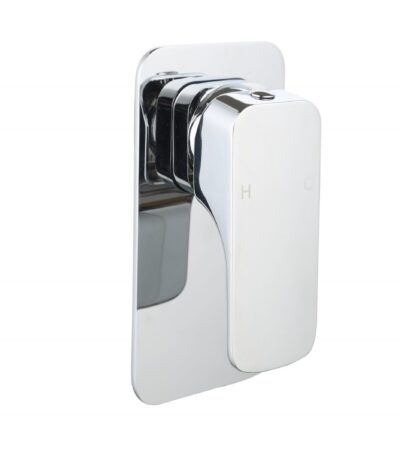 BADUNDKUCHE BKM307 KOMPAKT ECKIG SHOWER MIXER CHROME AND COLOURED - Urban Designs Bathroom and Kitchen