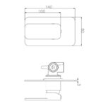 BADUNDKUCHE BKM504 KASTEN SHOWER MIXER CHROME AND COLOURED - Urban Designs Bathroom and Kitchen