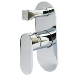 BADUNDKUCHE BKM705 OVAL SHOWER MIXER WITH DIVERTER CHROME AND COLOURED - Urban Designs Bathroom and Kitchen