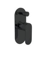 BADUNDKUCHE BKM705 OVAL SHOWER MIXER WITH DIVERTER CHROME AND COLOURED - Urban Designs Bathroom and Kitchen