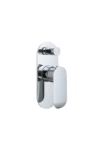 BADUNDKUCHE BKM710 OVAL CURVE DIVERTER SHOWER MIXER CHROME AND COLOURED - Urban Designs Bathroom and Kitchen