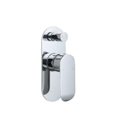 BADUNDKUCHE BKM710 OVAL CURVE DIVERTER SHOWER MIXER CHROME AND COLOURED - Urban Designs Bathroom and Kitchen
