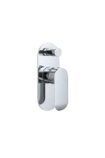 BADUNDKUCHE BKM710 OVAL CURVE DIVERTER SHOWER MIXER CHROME AND COLOURED - Urban Designs Bathroom and Kitchen