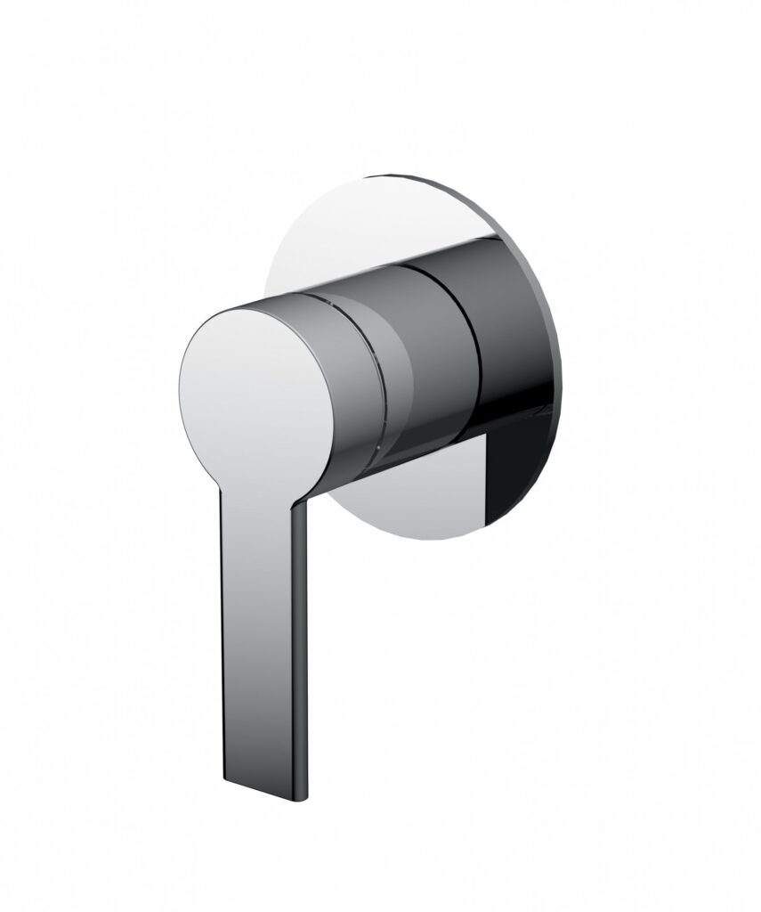 BADUNDKUCHE BKM804 IRIS SHOWER/BATH MIXER CHROME AND COLOURED - Urban Designs Bathroom and Kitchen