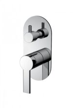 BADUNDKUCHE BKM805 IRIS DIVERTER SHOWER MIXER CHROME AND COLOURED - Urban Designs Bathroom and Kitchen