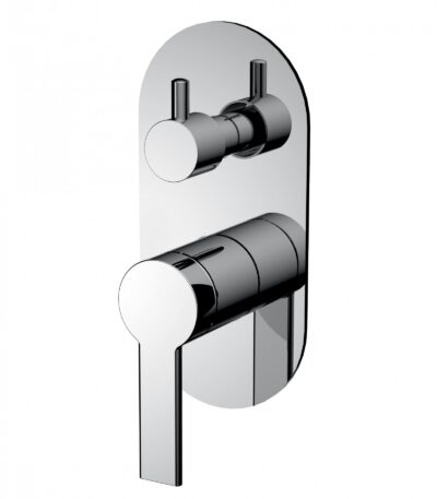 BADUNDKUCHE BKM805 IRIS DIVERTER SHOWER MIXER CHROME AND COLOURED - Urban Designs Bathroom and Kitchen