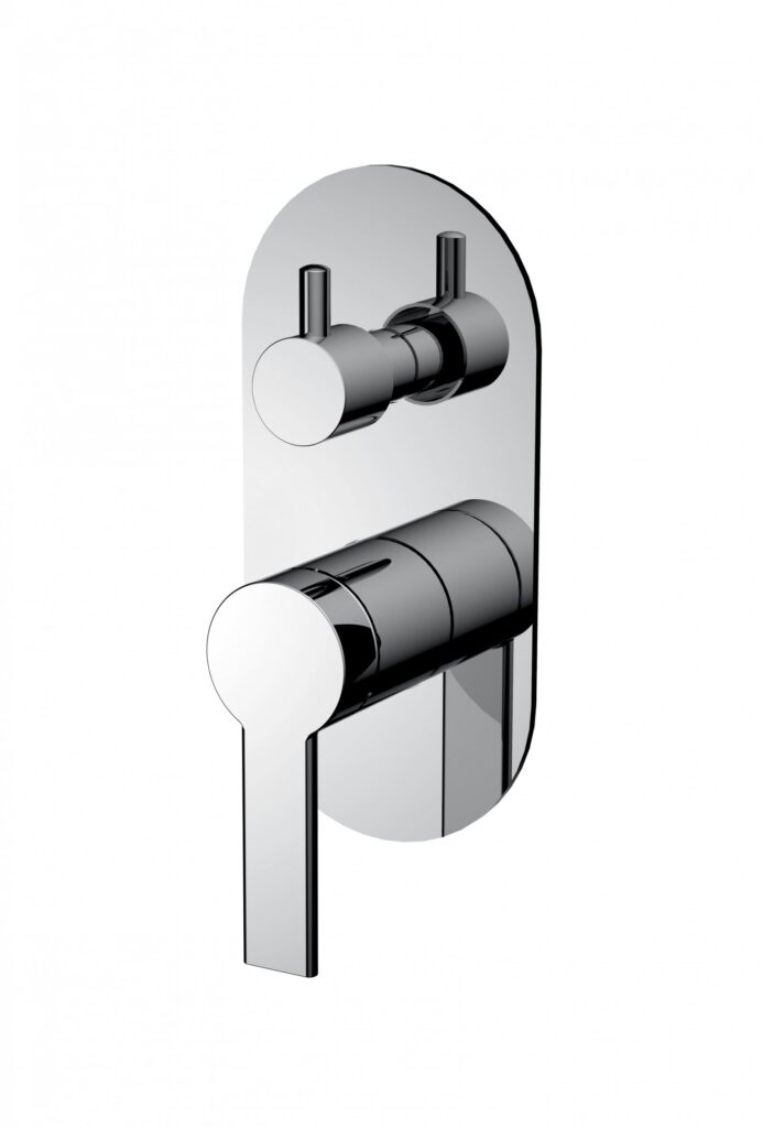BADUNDKUCHE BKM805 IRIS DIVERTER SHOWER MIXER CHROME AND COLOURED - Urban Designs Bathroom and Kitchen