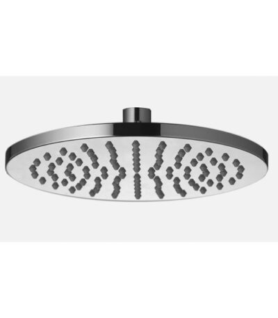 BADUNDKUCHE BKR200P RUND ROUND ABS RAIN SHOWER HEAD 200MM CHROME - Urban Designs Bathroom and Kitchen