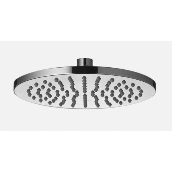 BADUNDKUCHE BKR200P RUND ROUND ABS RAIN SHOWER HEAD 200MM CHROME - Urban Designs Bathroom and Kitchen