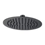 BADUNDKUCHE BKR250S RUND ROUND SHOWER HEAD 250MM CHROME AND COLOURED - Urban Designs Bathroom and Kitchen