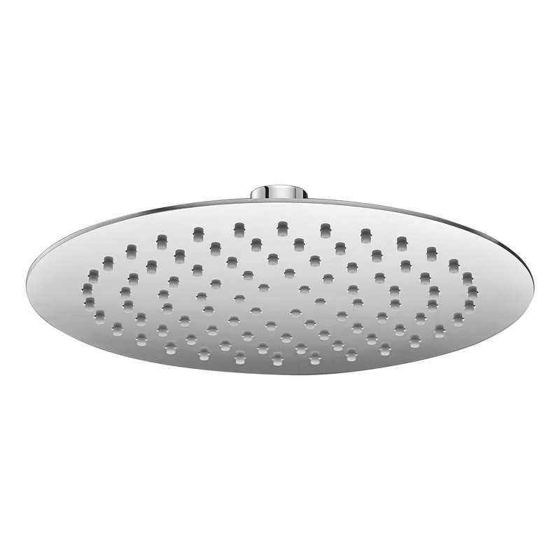 BADUNDKUCHE BKR300S RUND ROUND RAIN SHOWER HEAD 300MM CHROME / MATTE BLACK - Urban Designs Bathroom and Kitchen