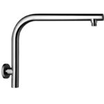 BADUNDKUCHE BKS02A RUND ROUND CURVE SHOWER ARM CHROME AND COLOURED - Urban Designs Bathroom and Kitchen