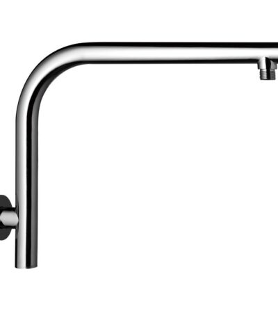 BADUNDKUCHE BKS02A RUND ROUND CURVE SHOWER ARM CHROME AND COLOURED - Urban Designs Bathroom and Kitchen