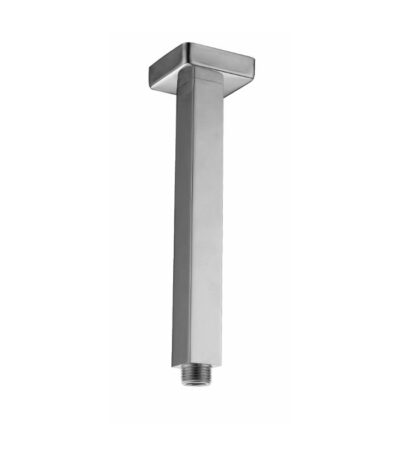 BADUNDKUCHE BKS05A ECKIG SQUARE CEILING SHOWER ARM 300MM CHROME AND COLOURED - Urban Designs Bathroom and Kitchen