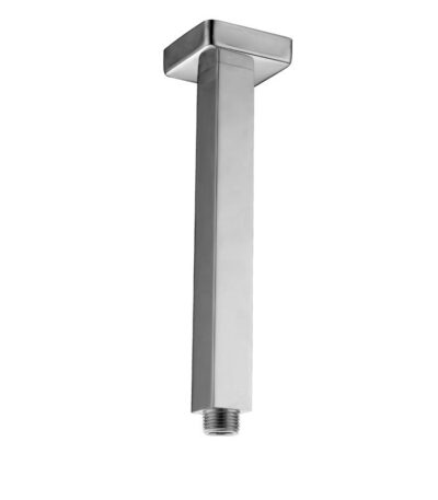 BADUNDKUCHE BKS06A ECKIG SQUARE CEILING SHOWER ARM 450MM CHROME AND COLOURED - Urban Designs Bathroom and Kitchen