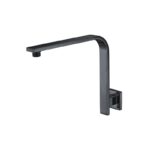 BADUNDKUCHE BKS09A ECKIG CURVED SQUARE SHOWER ARM CHROME AND COLOURED - Urban Designs Bathroom and Kitchen