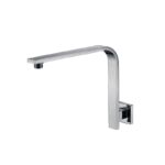BADUNDKUCHE BKS09A ECKIG CURVED SQUARE SHOWER ARM CHROME AND COLOURED - Urban Designs Bathroom and Kitchen