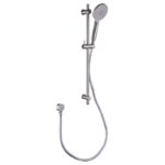 BADUNDKUCHE BKS100 HANDEL RUND MULTI-FUNCTION SLIDING RAIL SHOWER CHROME AND COLOURED - Urban Designs Bathroom and Kitchen