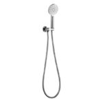 BADUNDKUCHE BKS101 HANDEL RUND MULTI-FUNCTION SHOWER ON BRACKET CHROME AND COLOURED - Urban Designs Bathroom and Kitchen