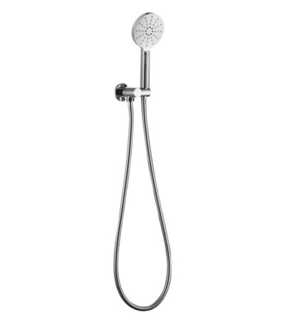 BADUNDKUCHE BKS101 HANDEL RUND MULTI-FUNCTION SHOWER ON BRACKET CHROME AND COLOURED - Urban Designs Bathroom and Kitchen