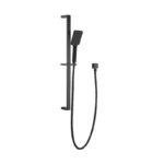 BADUNDKUCHE BKS104 HANDEL ECKIG MULTI-FUNCTION SQUARE SLIDING SHOWER ON RAIL CHROME AND COLOURED - Urban Designs Bathroom and Kitchen