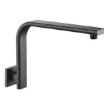 BADUNDKUCHE BKS15A ECKIG CURVED SHOWER ARM CHROME AND COLOURED - Urban Designs Bathroom and Kitchen