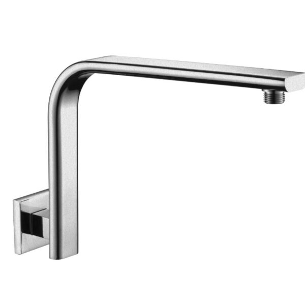 BADUNDKUCHE BKS15A ECKIG CURVED SHOWER ARM CHROME AND COLOURED - Urban Designs Bathroom and Kitchen