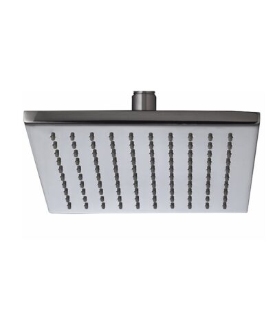 BADUNDKUCHE BKS200B ECKIG SQUARE RAIN SHOWER HEAD 200MM CHROME / MATT BLACK - Urban Designs Bathroom and Kitchen