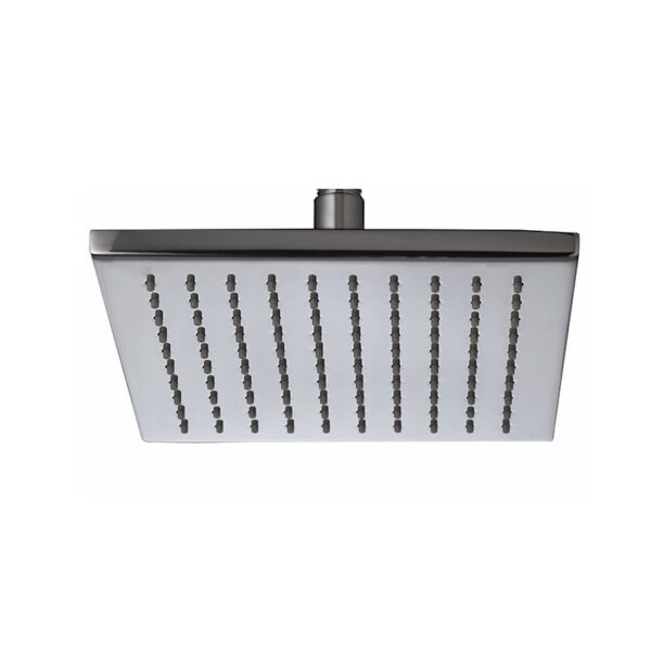 BADUNDKUCHE BKS200B ECKIG SQUARE RAIN SHOWER HEAD 200MM CHROME / MATT BLACK - Urban Designs Bathroom and Kitchen