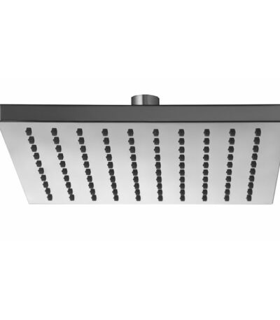 BADUNDKUCHE BKS200P ECKIG SQUARE ABS RAIN SHOWER HEAD 200MM CHROME - Urban Designs Bathroom and Kitchen