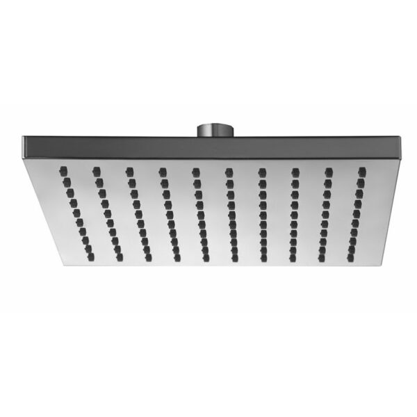 BADUNDKUCHE BKS200P ECKIG SQUARE ABS RAIN SHOWER HEAD 200MM CHROME - Urban Designs Bathroom and Kitchen