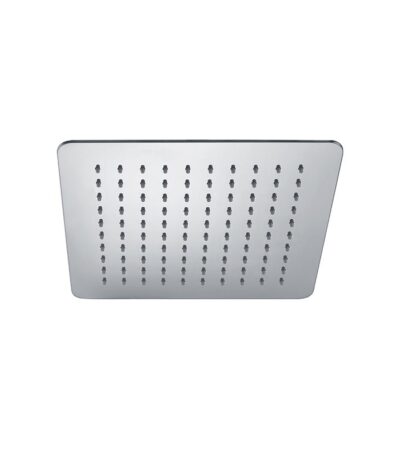 BADUNDKUCHE BKS200S ECKIG SQUARE RAIN SHOWER HEAD 200MM CHROME AND MATTE BLACK - Urban Designs Bathroom and Kitchen